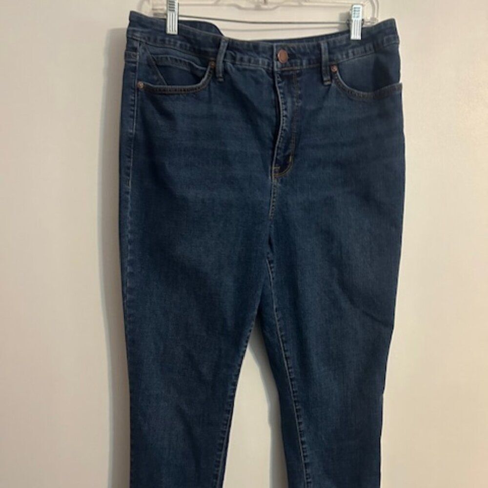 Seven7 5 pocket skinny denim jeans, size 16
